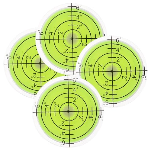 OSALADI Mini Bubble Level Rv Levelers High-precision Circular Bubble Spirit Levels for Precision Leveling
