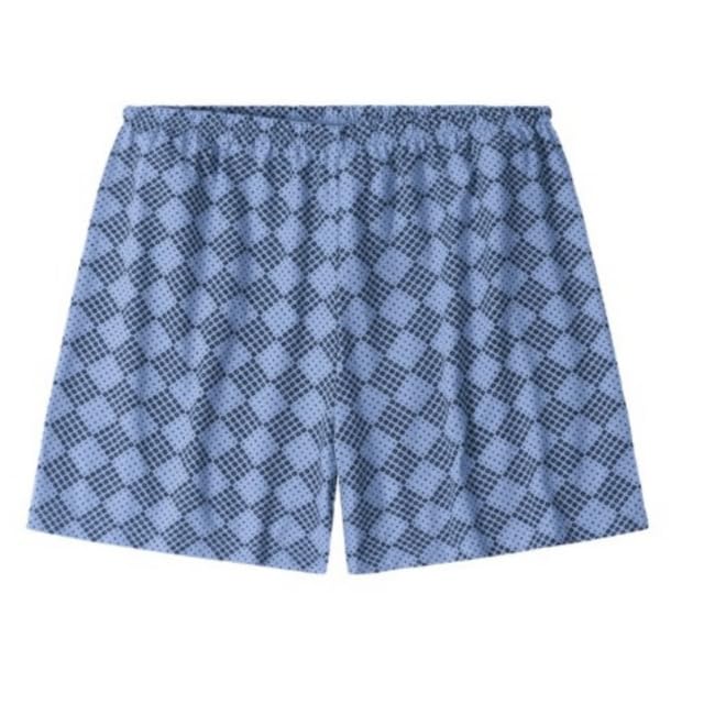 Shorts de Pijama Masculino Malwee Ref. 102193 Cor:Azul Claro;Tamanho:P