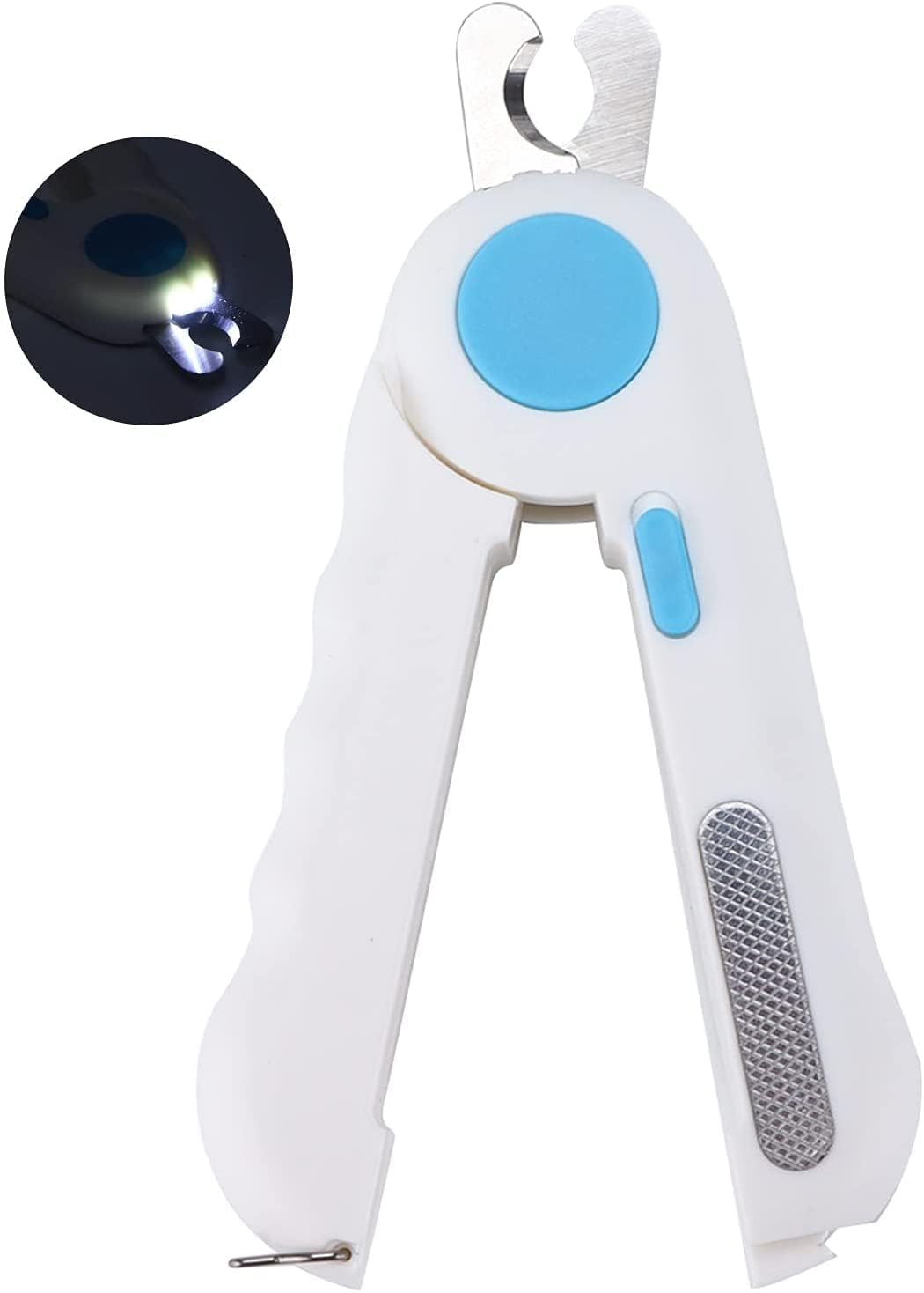 Cassarina Pets Nails Clippers with Safety Guard,Professional Cat Claw Trimmer, Safety Puppy Nail Cutter for Large to Small Dogs Cats with Nail File pack of 1 Multicolor (B0CRL4QLKY) Amazon Price History, Amazon Price Tracker