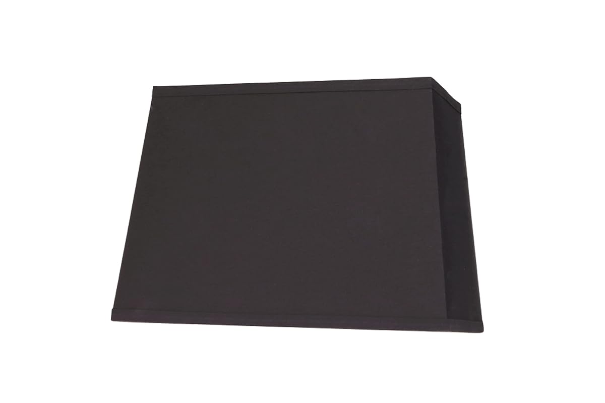 Aspen Creative 36081 Transitional Rectangle Hardback Shaped Construction Black,