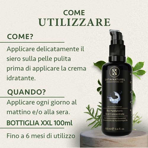 Satin Naturel Bio Hyaluronic Acid Concentrate