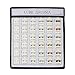 Topbodyjewelry Stud Earrings Set Cubic Zirconia Earrings 36 Pairs 6 Colors 6 Size (3mm-8mm)