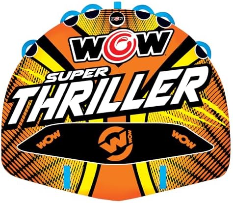 Wow Sports Thriller Towable Deck Tube for Boating Adults, Tubing ...