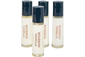 Bourbon Vanilla Roll On Cologne- The captivating fragrance that rolls with you.