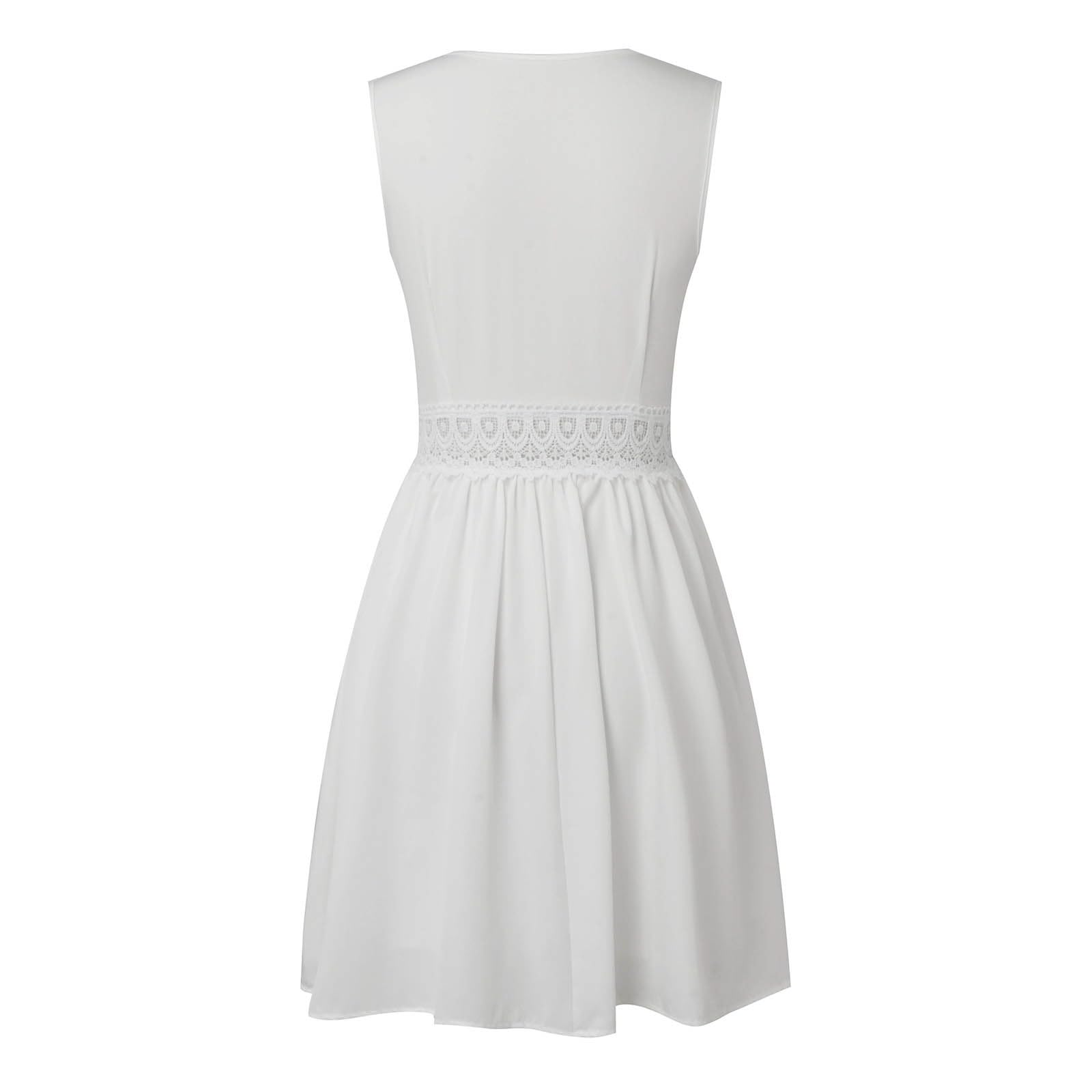 Robe Longue Femme Ete Boheme Chic Robe Maxi à imprimé Floral bohème pour Femmes, col Rond, sans Manches, Plage Fluide Robe Femme Ample Fluide Robe Femme Ete Mi Longue Tendance Robe de Ceremonie Femme