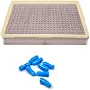 Size 0 Empty Capsule Filling Plate Capsule Filling Plate with Holes Capsule Filler Capsule Holder Empty Capsules Capsule Filling Machine Capsule Filling Aid Empty
