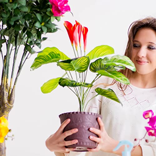 Aboofx 20 Pieces 16 Inch Plant Stakes Acrylic Plant Stakes Garden Stakes Orchid Stakes, Clear Plant Sticks Plant Support Stakes With 20 Pcs Clear Dragonfly Orchid Clips For Indoor And Outdoor Plants #TOP6