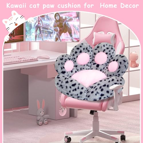 Coussin patte de chat anti mal de dos pour chaise de bureau rigide - 3