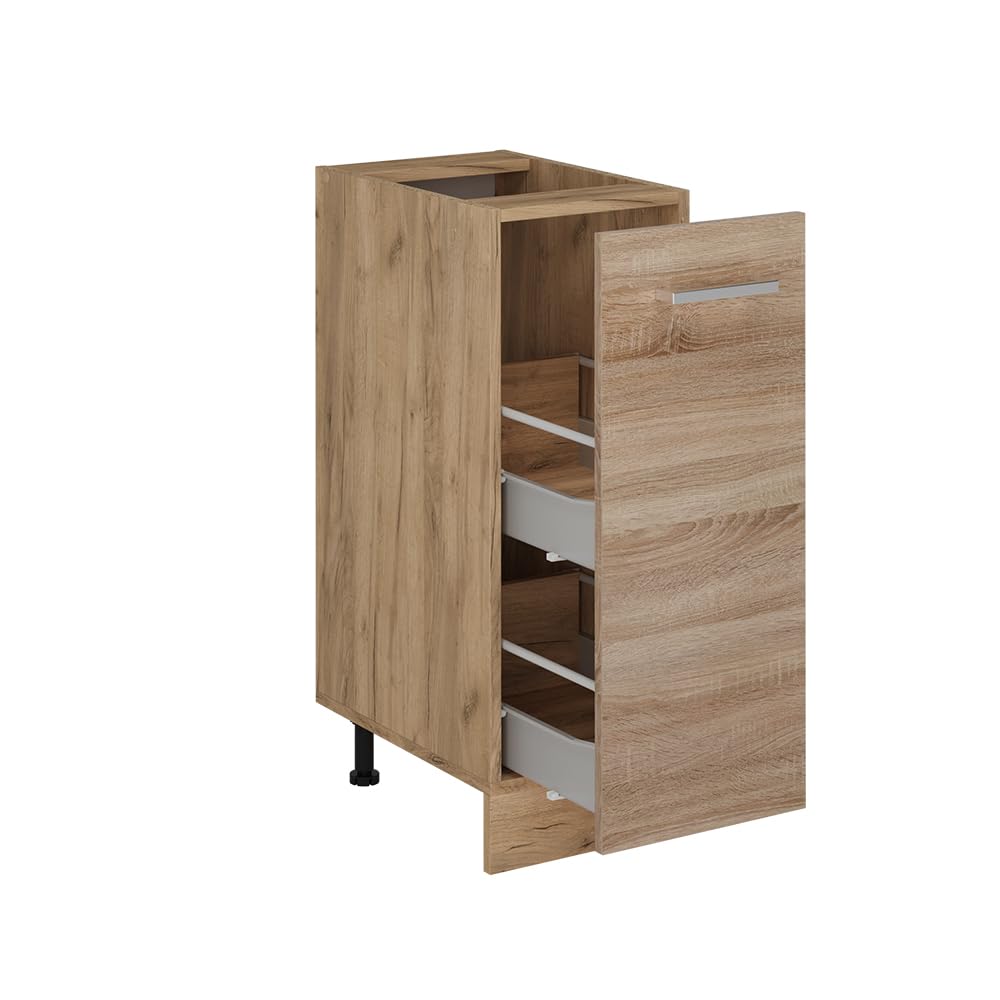 Vicco Apothekerschrank R-Line, Sonoma, 30 cm