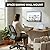 Mount-It! Tilting TV Wall Mount Bracket for Small TV and Computer Monitors, Low-Profile Design with Quick Release Function, Fits 24, 27, 30 and 32 Inch Screens Up to VESA 100, 44 Lbs Capacity, Black