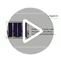 Image of Parda Sansar Solid Look Polyester Crush 4 Piece Curtain Set Combination - (Purple) 7 feet