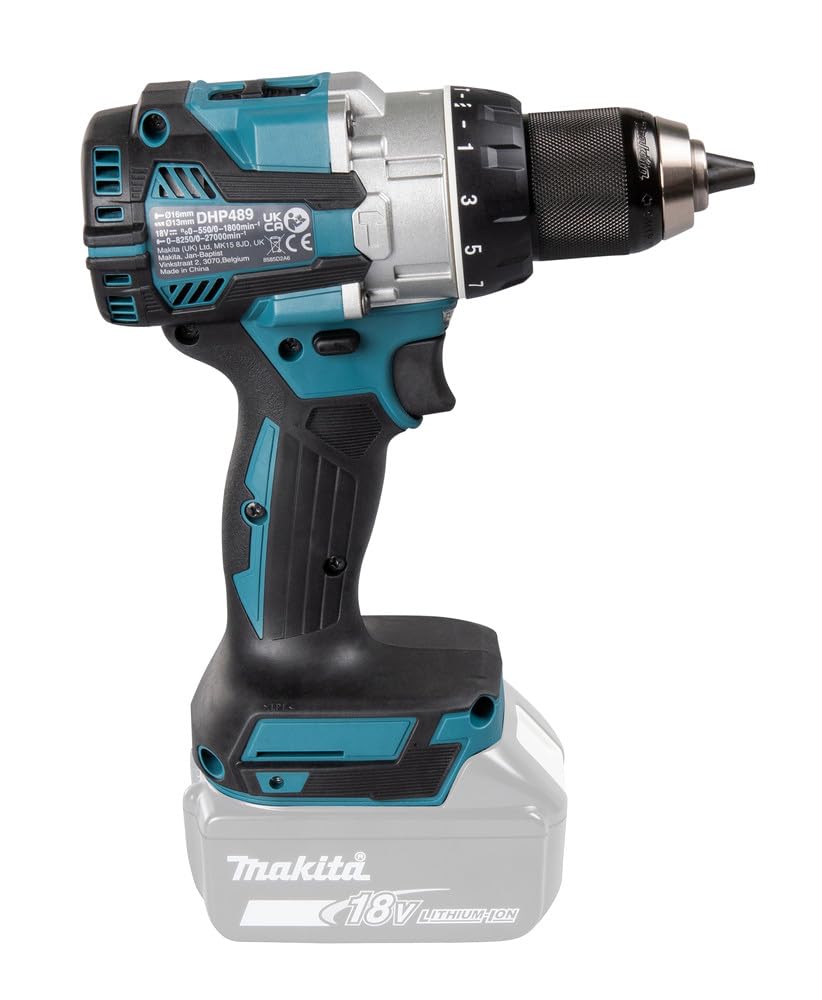 MAKITA DHP489ZJ Schlagbohrmaschine 18V 70Nm solo Makpac
