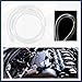 INFINAUTO 0.31''x39'' 8mm x 1m Tubing Carburetor Fuel Vent Line Universal Gas Line Petrol Hose Tube for ATV Dirt Bike Go Kart Moped Pocket Bike Scooter Clear Car Parts Stylish Design