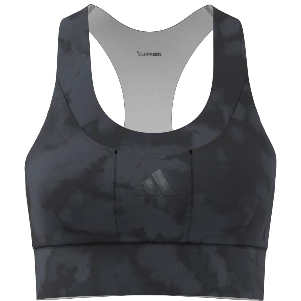 Adidas Adi365 Running Pocket Graphic Medium Support Reggiseno Sportivo Donna (Pacco da 1)
