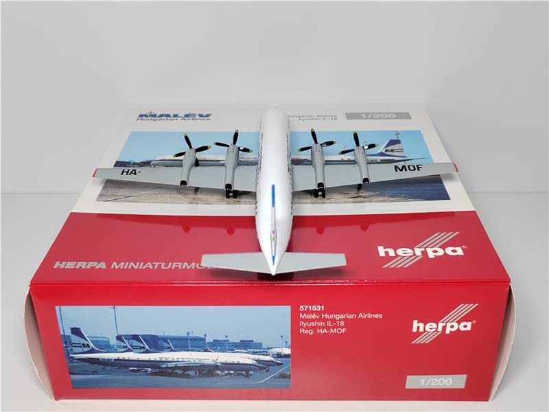 573047 - Herpa Wings - Malév Hungarian Airlines Ilyushin IL-62M - HA