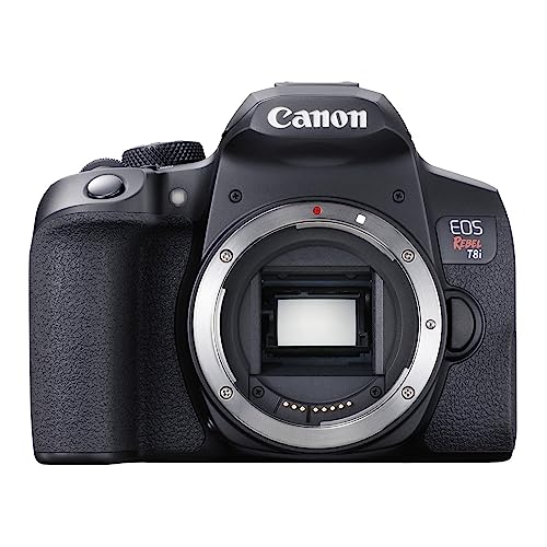 Canon EOS Rebel T8i Body, Black