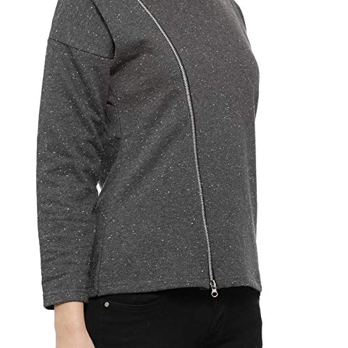 Image of PINACOLADA Full Sleeve Solid Women Sweatshirt