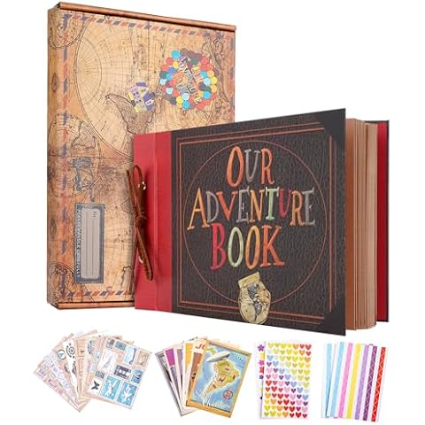 Our Adventure Book Scrapbook for Keepsakes Cover