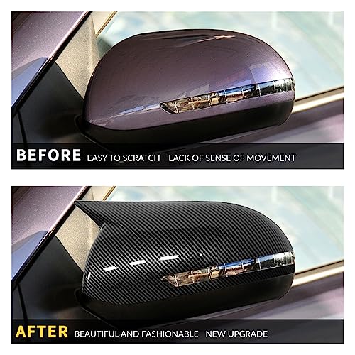 Capuchon de rétroviseur KIA K2 2011-2015 boîtier remplacement noir - 3