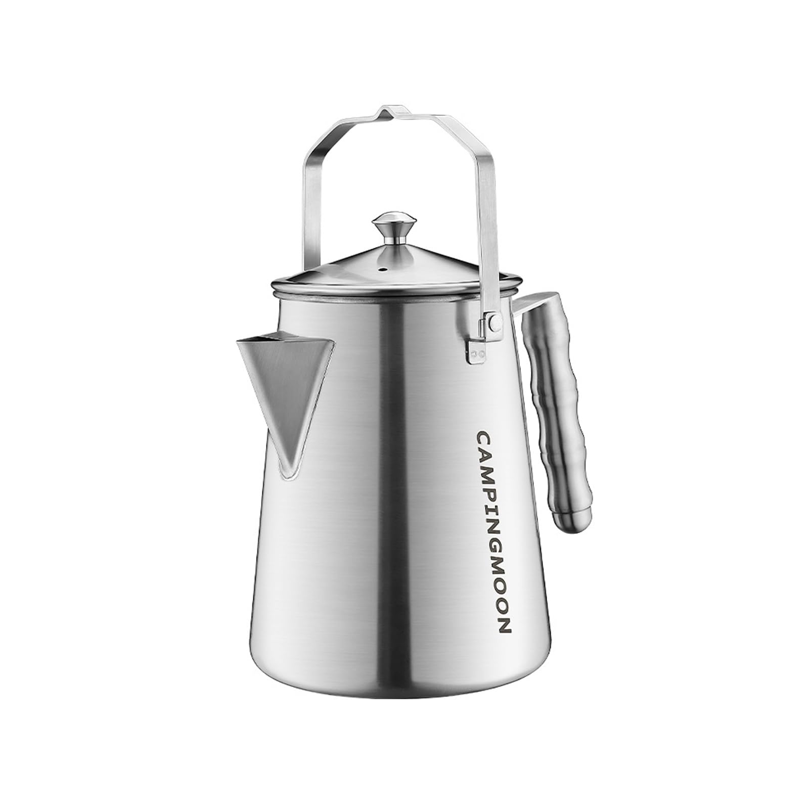 Campingmoon Bouilloire de camping 1,5 L Bouilloire flottante Théière à eau pour la cuisine, la randonnée, le pique-nique, la pêche