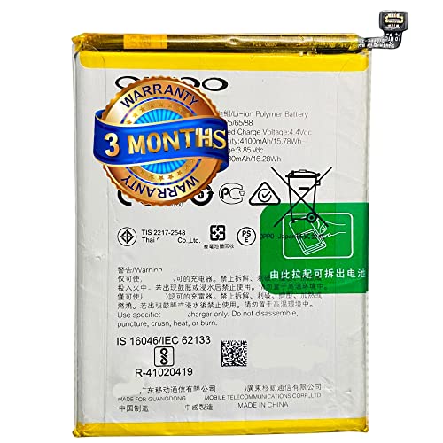 Image of Original BLP673 Replacement Part for Realme 2 Realme C1 (Oppo A11K) RMX1805, RMX1809 (with 3 Months Warranty by Naru)