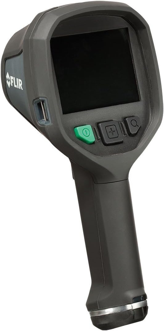 FLIR K45 termisk kamera, forside view med skærmen slukket.