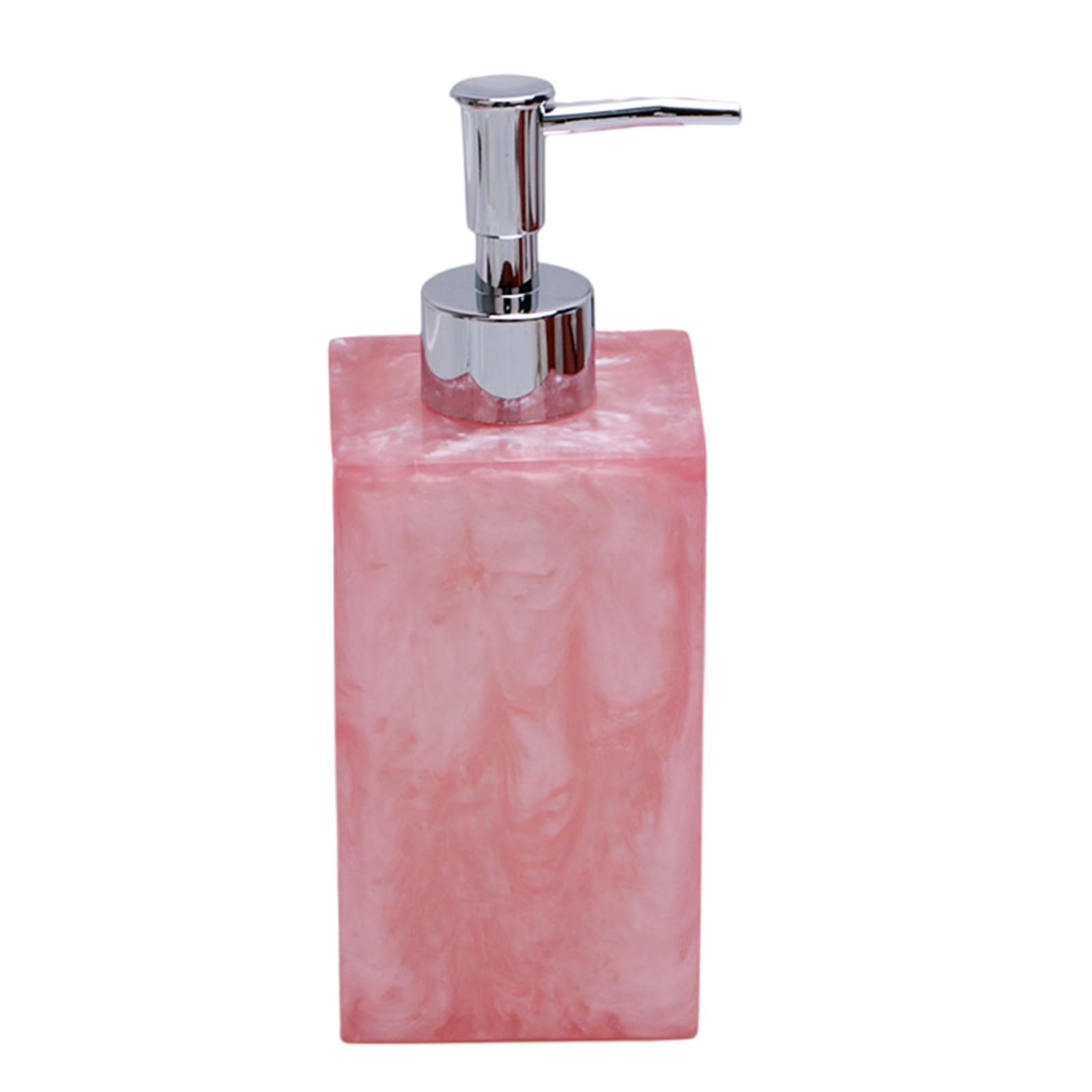 Nucelit Soap Dispenser Bottle Elegant Marble Print Refillable Container for 500ml Lotion Travel Friendly Cosmetic Container