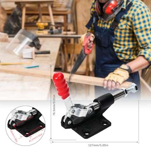 Image of 4-Pack, 304C Push Pull Toggle Clamp, 500 lb Holding Capacity