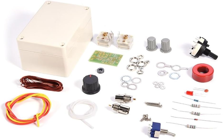 Manual Antenna Tuner kit, Bewinner 1-30MHz DIY Manual QRP Antenna Tuner Kit for HAM RADIO QRP DIY Kit