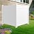 No Dig Air Conditioner Fence PVC Privacy Screen 2 Panels Trash Can Fence 50" W X 50" H Swimming Pool Equipment Enclosure Outdoor Privacy Walls for HOA