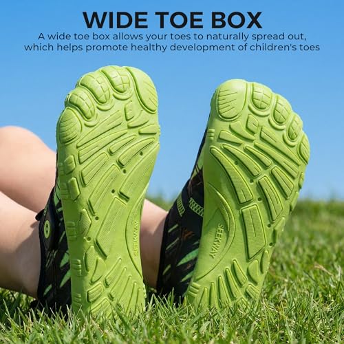 Image of SEEKWAY Barefoot Water Shoes for Kids - Wide Toe Box and Quick-Dry Sand Shoes Toddler for Hiking Swim Beach Pool Kayak Sport Accessories, Camping Essentials Must-Haves for Boys Girls Sizes