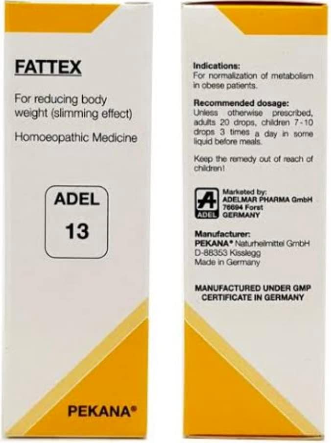 ADELMAR PHARMA GmbH 13 | Fattex | 20Ml |Pack Of 02|