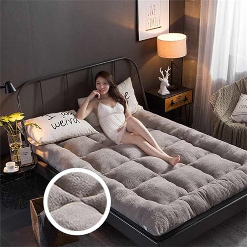 Ofertas impresionantes para comprar Colchon Exterior 120x200 con seguridad por internet colchon exterior Colchón de futón japonés plegable y enrollable, solución para dormir multiescena, para sala de estar, uso en interiores y...