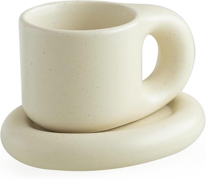 Matte Crème Aesthetic Coffee Mug