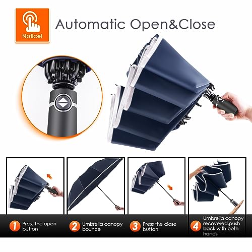 Bodyguard 12 RIBS -2 Inverted Umbrella Large Windproof Umbrellas thumb #5