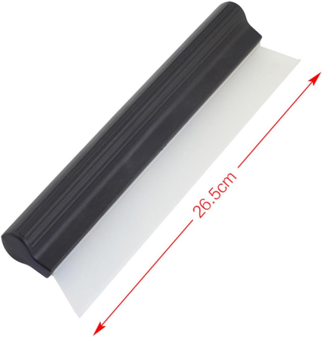 Car Window Squeegee Silicone Wiper Car Body Washing Squeegee Window Cleaning Tool Comfort Grip Home
