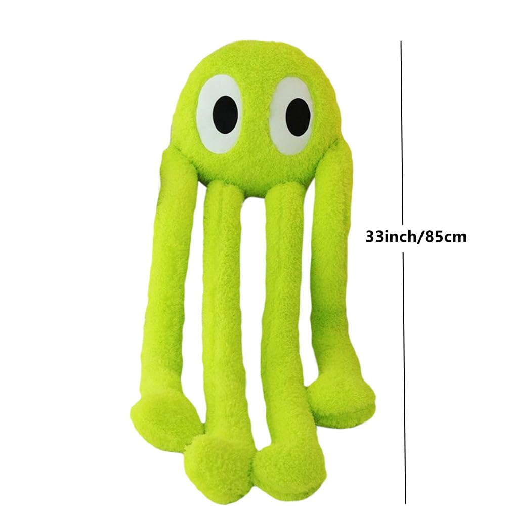 NatureMan 85cm Long Legs Octopus, Large Soft Octopus Plush Toy, Gift for Girlfriend Kids (Green), 85 cm - Image 2