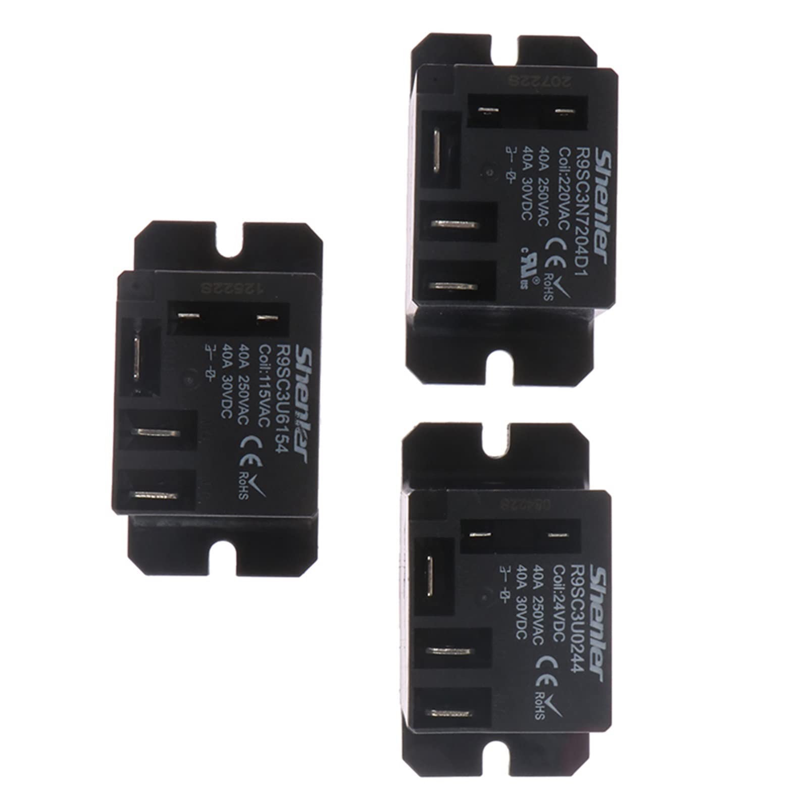 Relé electromecánico R9SC3N7204D1 de 24V para sustitución de NT90TPNCE220CB 8
