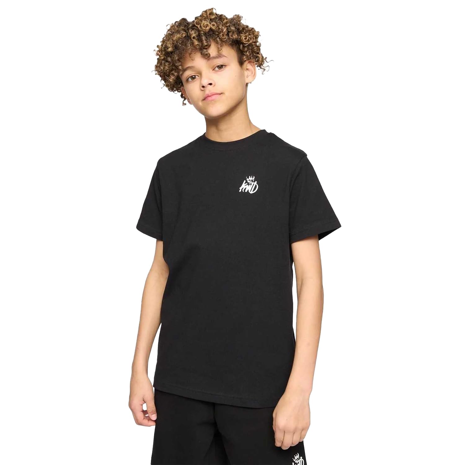 Kings Will Dream Boys Black Stanton Back Print T-Shirt (L) (Black)