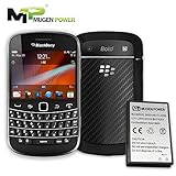 Mugen Power - BlackBerry Bold Touch 9900/9930/9850 / Torch 9860/9790 / Curve 9380 3600mAh Batería extendida con cubierta de color negro 'Over 2X Longer Runtime' [Ahora ofrece garantía de 24 meses]