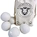 Wool Dryer Balls, Natural Fabric Softener, Organic, Reusable, Unsented, 6-Pack XL, Replacment to Dryer Sheets,1500 Loads, Hypoallergenic
