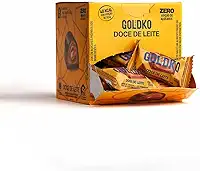 Caixa de bombom doce de leite zero adição de açúcares (48 Kcal por unidade) – 18 unidades