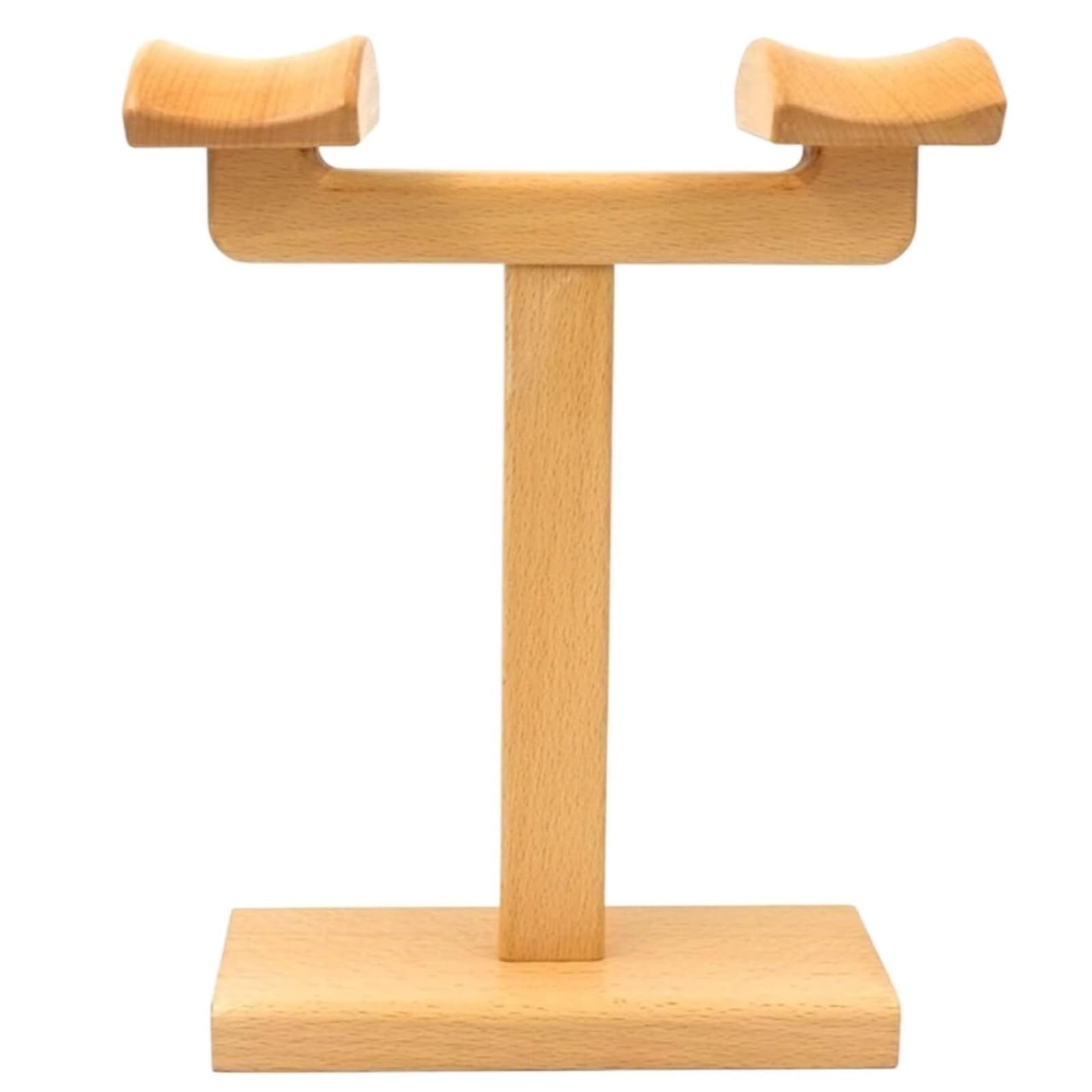 Gaming Accessori Supporto per Doppia Cuffia in Faggio per Scrivania, Contiene Due Auricolari da Gioco Universali Supporto per Cuffie da Gioco per PC Stand Over-Ear da Gioco