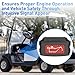 FIXHAWK Oil Warning Light for Club Car DS & Precedent 1984-2018 Gas Golf Cart,Replace OEM 1016630