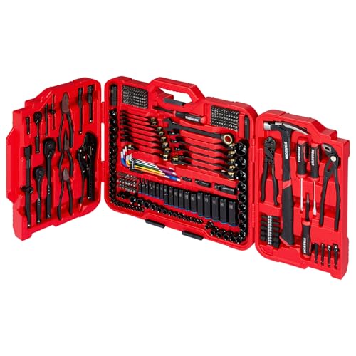 STARWORK TRUE MECHANIC 306-Piece Mechanics Tool Set and Socket Set, Comprehensive Tool Kit, Automotive Repair Tool Set, Professional