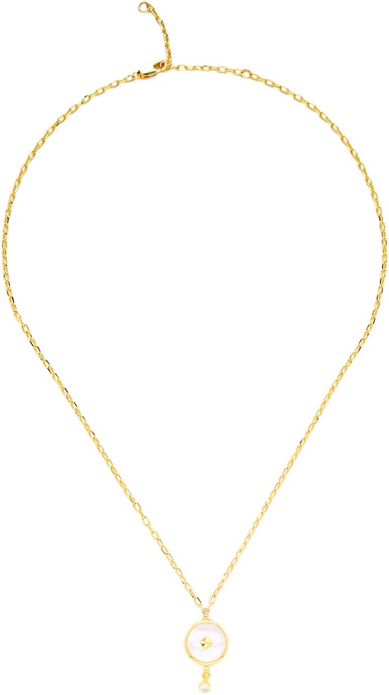 Clothing accessories fashion necklace Retro exquisite Y-shaped women's necklace round center small pendant