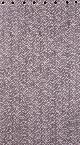 Image of Room Darkening Curtains for Door & Windows, Living Room, Bedroom, Eyelet, Parda, Printed, Pack of 2, Lavender, 4 x 5 Feet