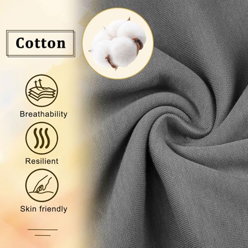 Image of Cotton 2.56'' Skinny Ties for Men, Neckties for Casual, Business | Solid color ties for men for party, daily use, dating, office