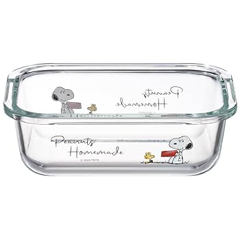 Amazon｜スケーター (skater) 耐熱ガラス製 保存容器 スヌーピー