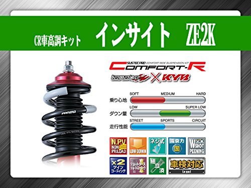 Amazon | 【タナベ(TANABE)】 ホンダ インサイト ZE2 SUSTEC PRO CR 車